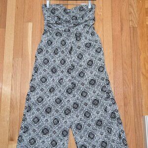 Bar lll womens boho jumpsuit halter top size m
